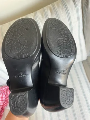 Dansko Becca Leather Mary Jane Chunky Heel Pumps Comfort Shoes EU 38 US 7.5 thumbnail 8