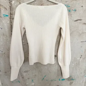 Reformation Hart Cashmere Sweater in Ivory thumbnail 5