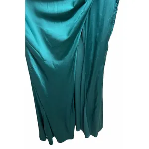 Baltic Born Monet Satin‎ Gown Emerald Green Women's Size Small thumbnail 9