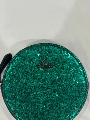 Coach Coin Purse Emerald Green Glittwe thumbnail 3