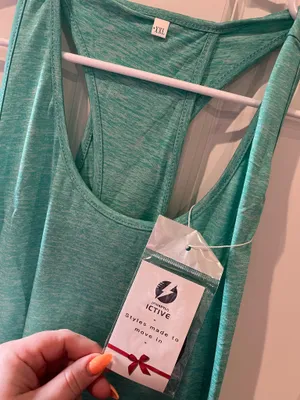 Active Basic Active Athletic Tank Top NWT Size 2XL thumbnail 2