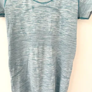 Lululemon Women's Swiftly Tech Short Sleeve‎ Scoop Heathered Tofino Teal Sz 8 thumbnail 6
