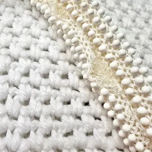 Vintage Corde Bead Bridal Snowflake Winter White Gold Clasp Top Handle Bag thumbnail 8