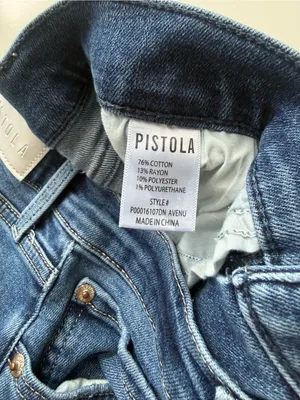 Pistola Kinsley Mid Rise Flare Jeans Size 28 thumbnail 6