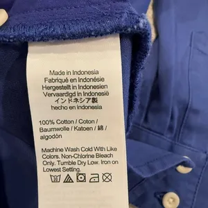 MADEWELL Mini Shirtdress in Bluestone size Medium‎ thumbnail 8