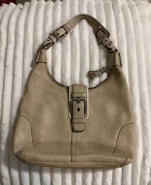 Vintage Beige pebble Coach Soho bag thumbnail 1