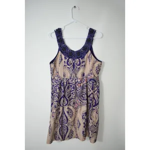 Free People Jewel Crochet Tank Dress Size 10 thumbnail 4