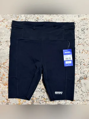 BROOKS Cascadia running biker Shorts Tights size Medium black thumbnail 2
