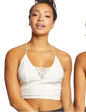 Free People Intimately The Century Brami in White thumbnail 1