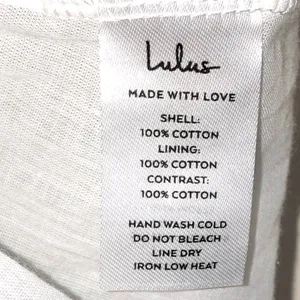 Lulu's Folklore Swiss Dot Lace Trim Tiered Gauze Midi Dress Pinstripe White M thumbnail 9