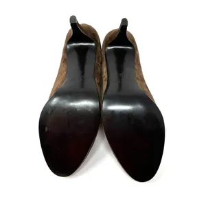 J. Crew size 9.5 heeled booties brown suede leather made in‎ italy 28668 thumbnail 6