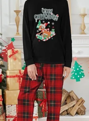 Festive Christmas Pajamas Set thumbnail 1