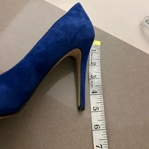 Nine West Blue Suede Heels-sold at Nordstrom-8 1/2 M thumbnail 8