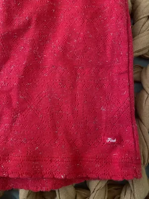 Victoria’s Secret PINK Red Sparkle Pajama Shorts thumbnail 3