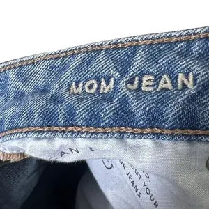 American Eagle Mom Jeans Womens 12 Medium Wash Distressed‎ Straight High Rise thumbnail 7