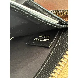 NEW‎ Coach Accordion Zip Wallet Metallic Bronze Pebbled Leather 52645 thumbnail 5