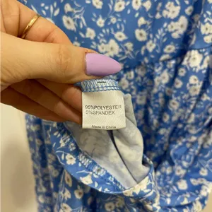 Blue Floral Sundress thumbnail 4