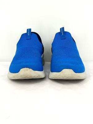 Skechers Hands Free Slip-Ins Bright Blue Knit Ultra Flex Sneakers Youth 6 / W7.5 thumbnail 2