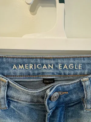 American Eagle Stretch Mom Jeans thumbnail 3