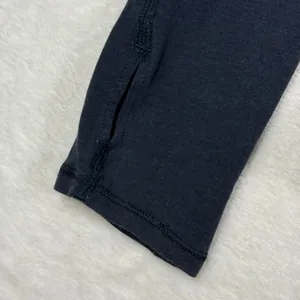 Lululemon Vitasea Long Sleeve Scoop Neck Top Black Size 2 Thumbholes 8884 thumbnail 6