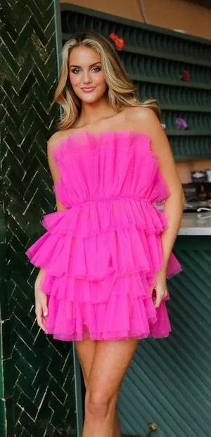 Tulle Pink Dress thumbnail 1
