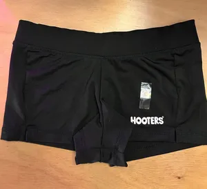 B86-6 Free w/Hooters $35 Bundle or Purchase Hooters Girl worn Uniform Shorts Xxs thumbnail 1