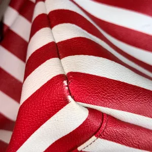 Kate Spade Kenneth Modern Tote Women XL‎ Red White Striped Nautical Shoulder Bag thumbnail 15