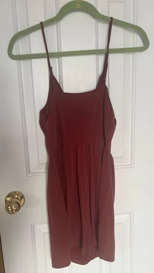 Pink Slouch Neck Romper thumbnail 3
