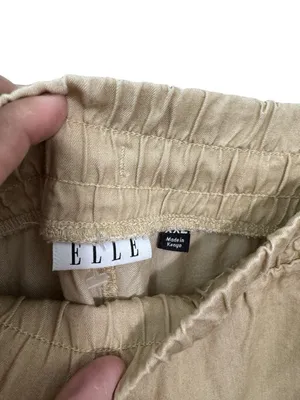 ELLE Wide-Leg Drawstring Pants thumbnail 2