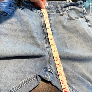 Maurices M Jeans Womens 16 Regular High Rise Slim Straight Ankle Light Wash Blue thumbnail 6