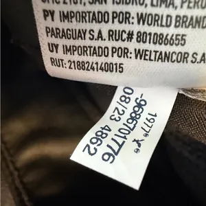 American Eagle Super High Rise Ankle Straight Jeans 12 Black Vegan Leather thumbnail 13