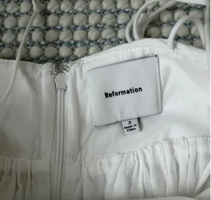 Reformation White Dress thumbnail 2