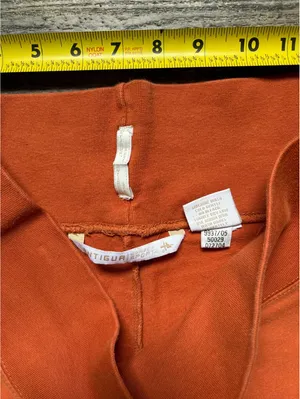 Texas Longhorns Antigua Y2K Shorts S Burnt Orange Foldover Low Rise Mini thumbnail 3