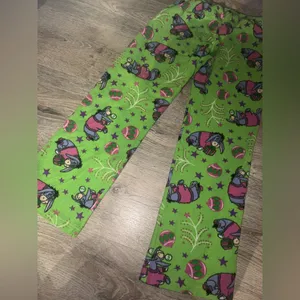 Disney Winnie the Pooh Eeyore Holiday fleece pajama lounge pants XSMALL Women’s thumbnail 7