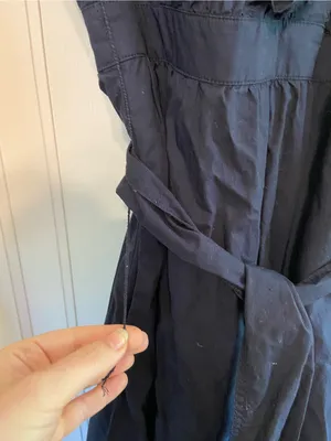 J. Crew Ruffle-front Maxi Dress in Cotton Poplin thumbnail 5