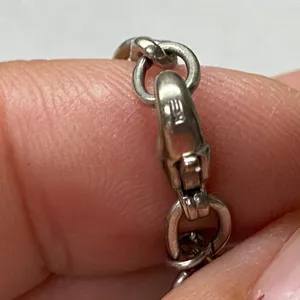 JAMES AVERY 925 Sterling Silver Figaro Chain Bracelet w/ Extension Lobster Clasp thumbnail 4