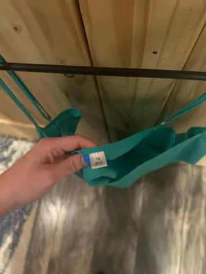 Green/Blue Tank Top Green Size 1X thumbnail 2