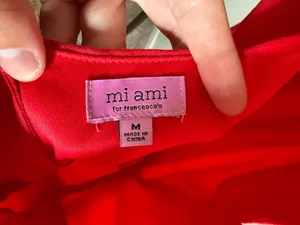 Mi Ami Francesca's Red Romper thumbnail 4
