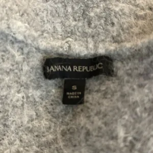 Banana Republic gray alpaca/wool-blend open cardigan sweater Size Small thumbnail 4