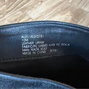 Steve Madden NWOB Ally black boots SIZE 10 thumbnail 7