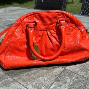 Mark Jacobs ORANGE PATENT LEATHER detachable cross body thumbnail 4