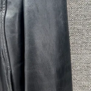 Old Navy Leather Moto Jacket‎ Black Large thumbnail 10