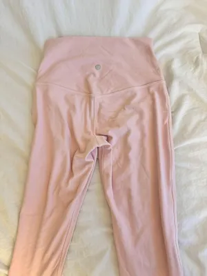 Lululemon light Pink leggings thumbnail 3