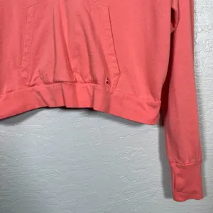 Sweaty Betty Women 4-6 Pink Orange After Class Relax Pullover Hoodie Athleisure thumbnail 2