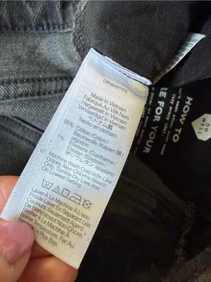 Madewell The Perfect Vintage Jean Faded Black Size 27 High Rise Ankle Length thumbnail 12