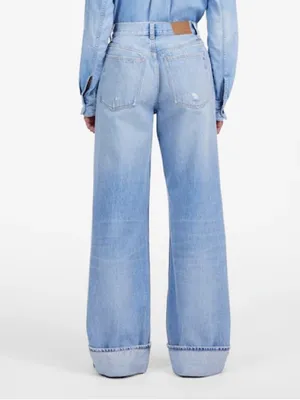 NWT‎ Madewell Low-Slung Baggy Jeans Hallstead Wash Rigid Size 28 thumbnail 4