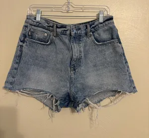 Lovers and Friends Jack High Rise Cut Off Denim Shorts 30 thumbnail 1
