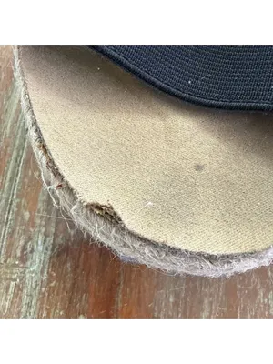 CUSHIONAIRE Mandy Black Elastic Espadrille Platform Sandals - Women’s Size 7 thumbnail 6