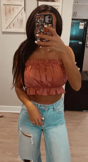silk tank Pink thumbnail 1