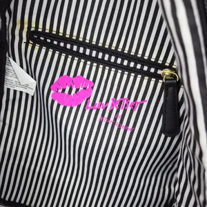 Luv Betsey Johnson Magenta Velvet Quilted Star Mini Backpack Hot Pink Y2K Purse thumbnail 9
